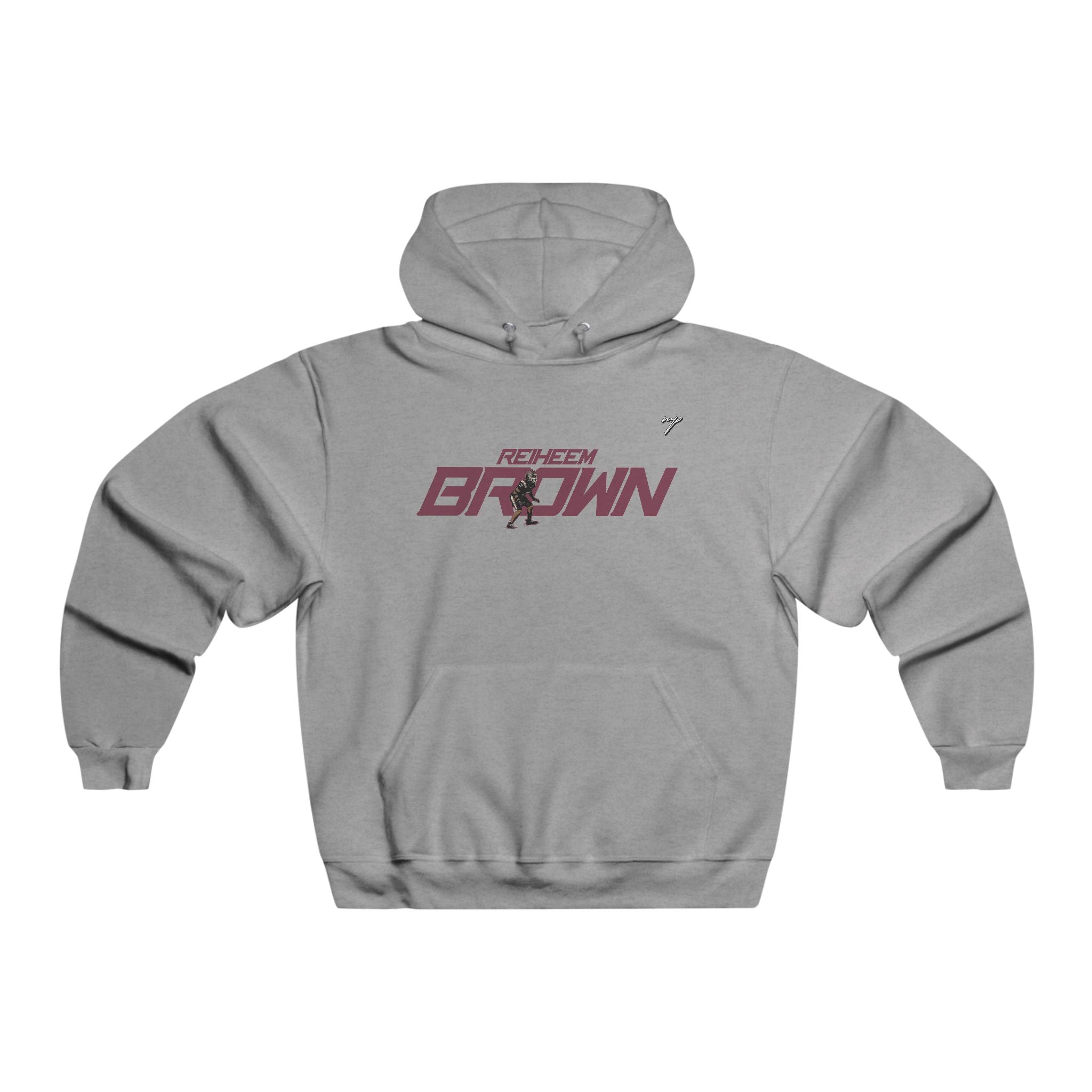 Reiheem Brown Vintage Hoodie