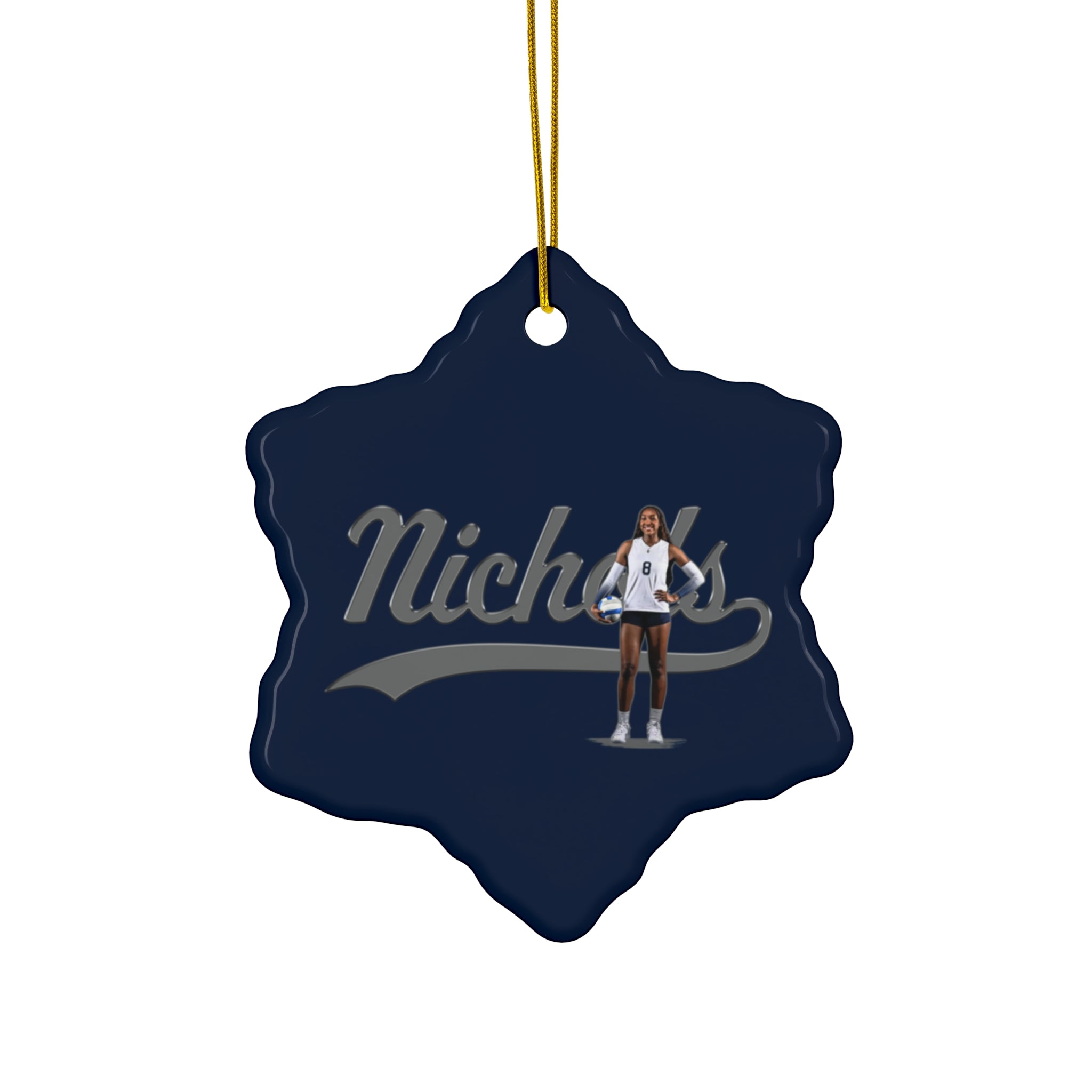 Gabrielle Nichols Ceramic Ornament