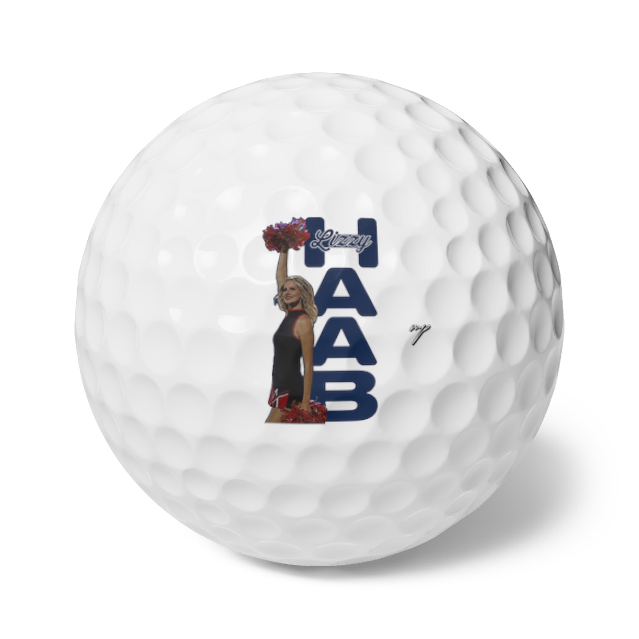 Lizzy Haab Golf Balls, 6pc