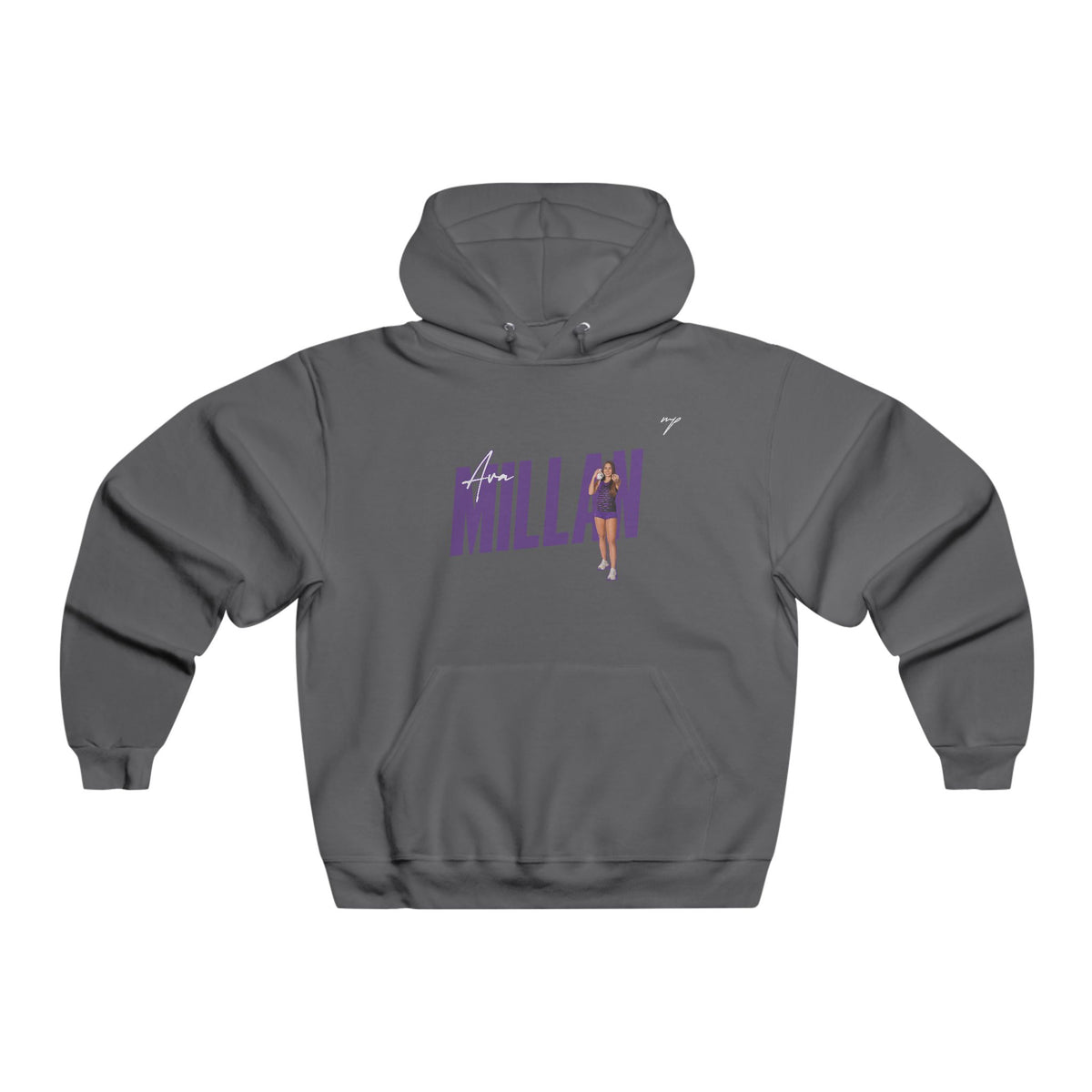 Ava Millan Vintage Hoodie (Front + Back)