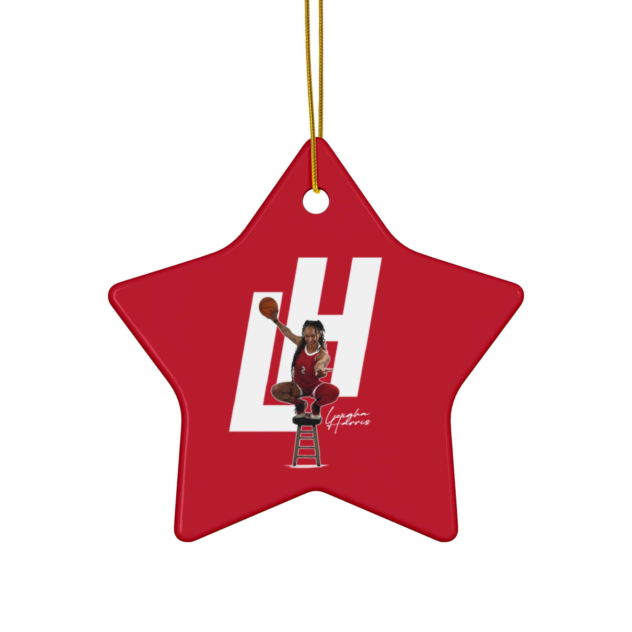Leigha Harris Ceramic Ornament