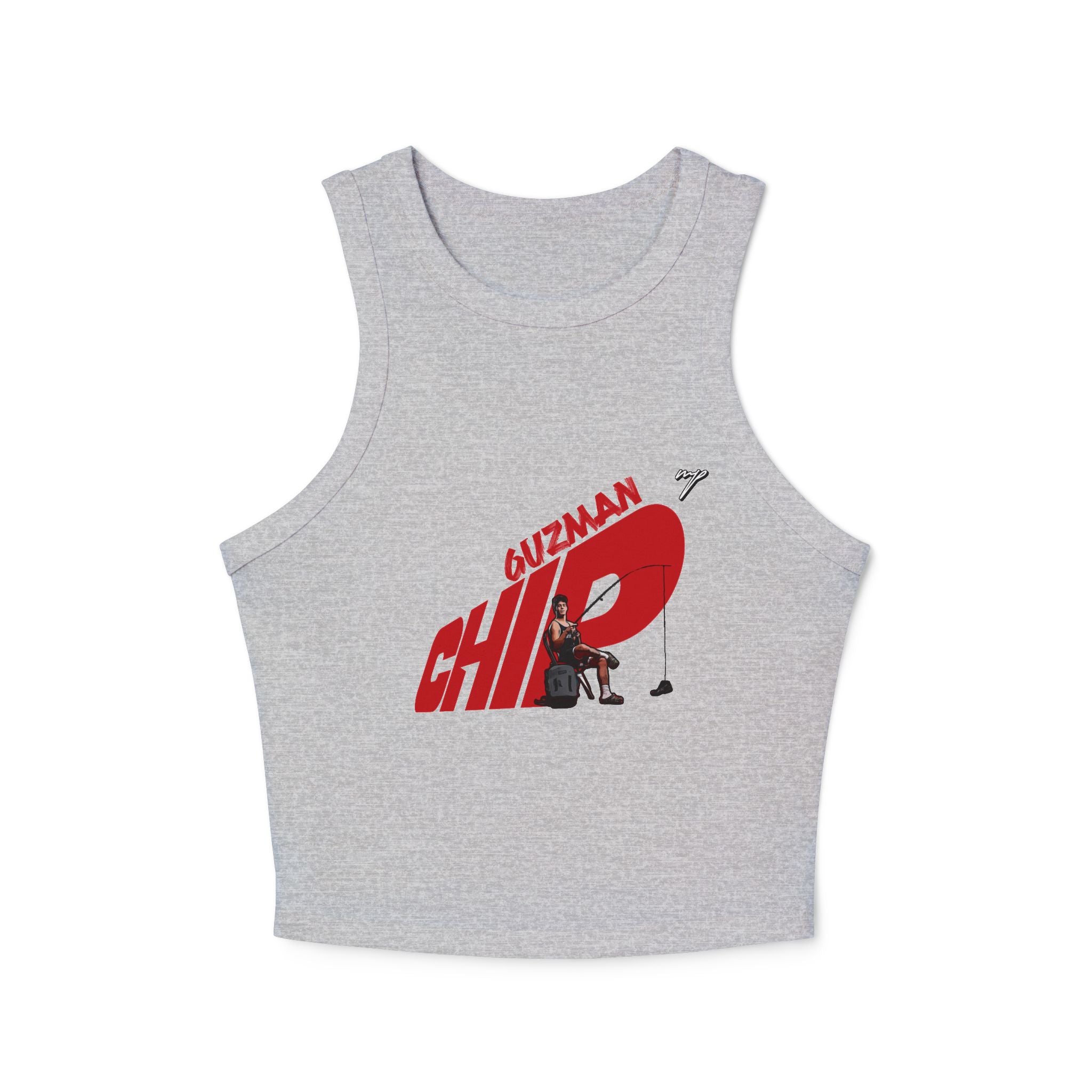 Chip Guzman Women's Micro Rib Racer Tank Top