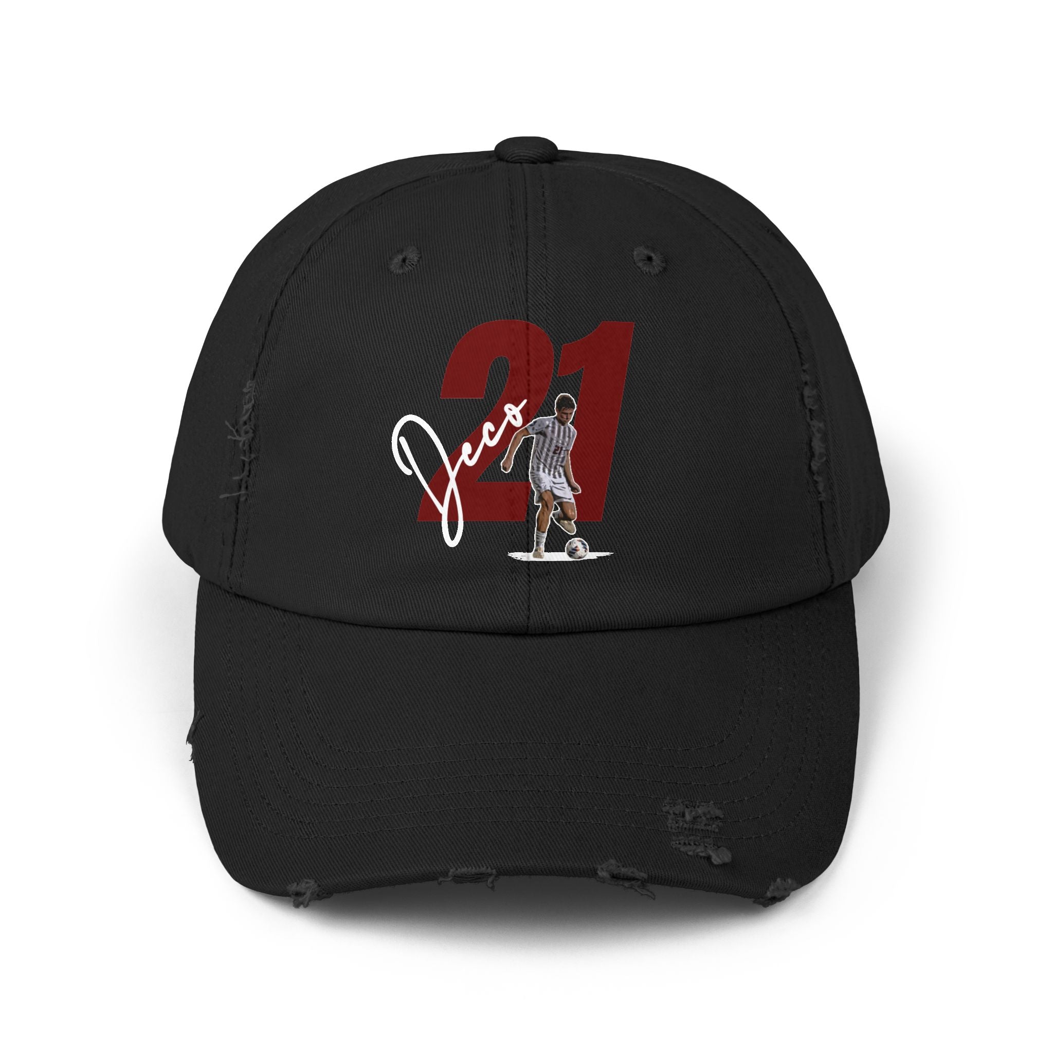 Jacopo De Collibus Distressed Dad Cap