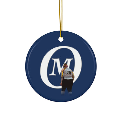 Olivia McCollum Ceramic Ornament