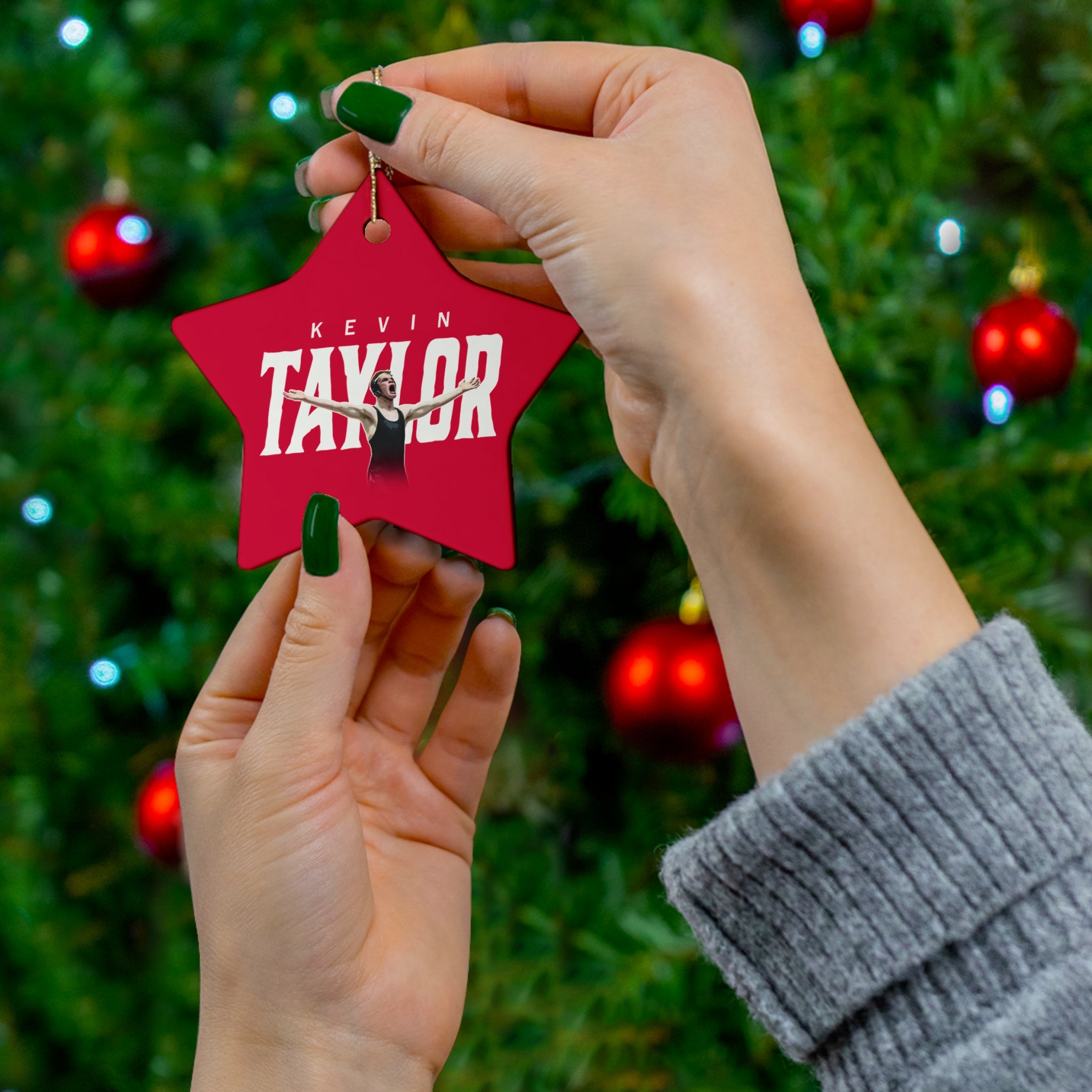 Kevin Taylor Ceramic Ornament