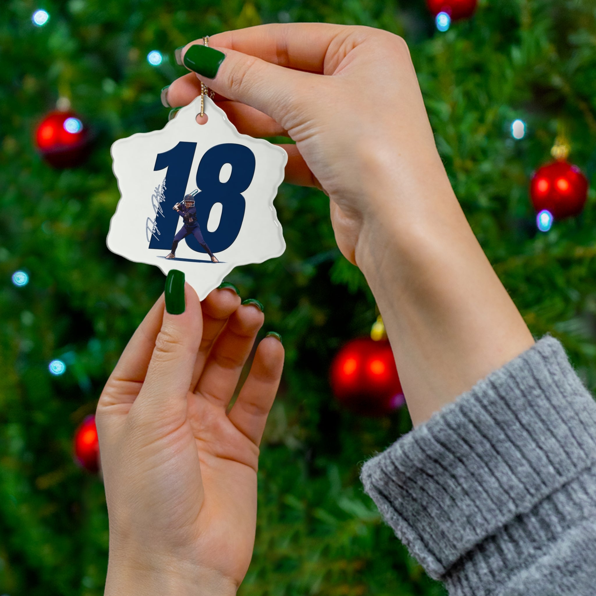 Taylor Patterson Ceramic Ornament