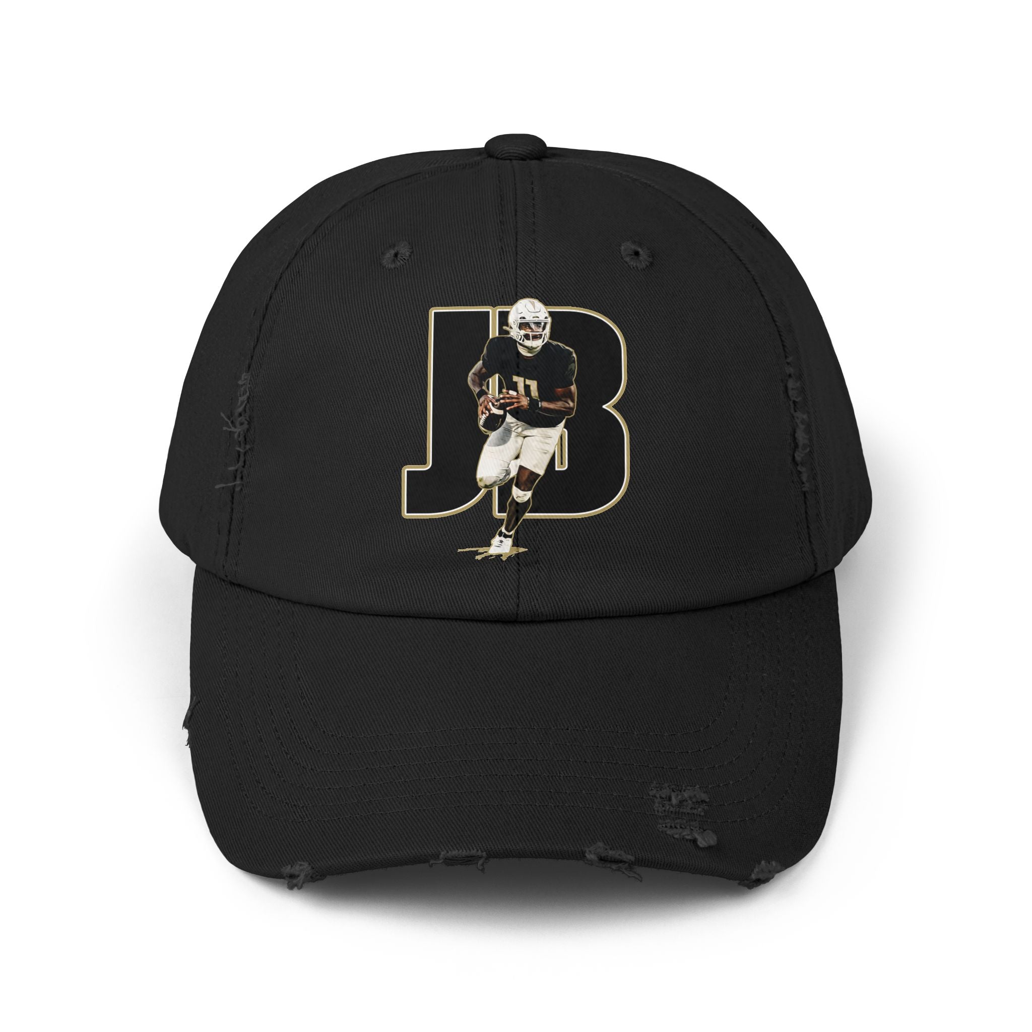 Jacurri Brown Distressed Dad Cap