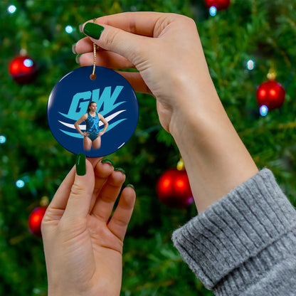 Grace Wolfe Ceramic Ornament