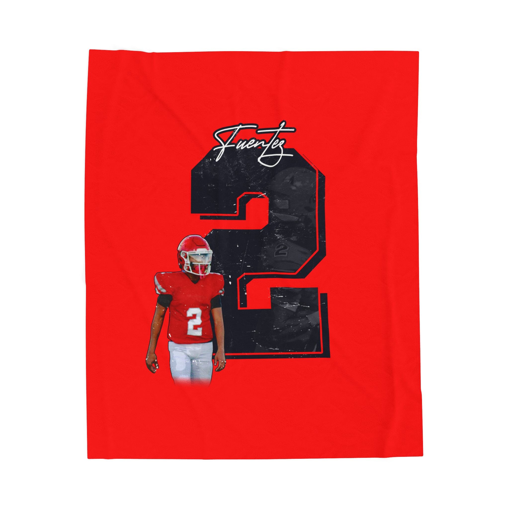 Andruw Fuentez Velveteen Plush Blanket