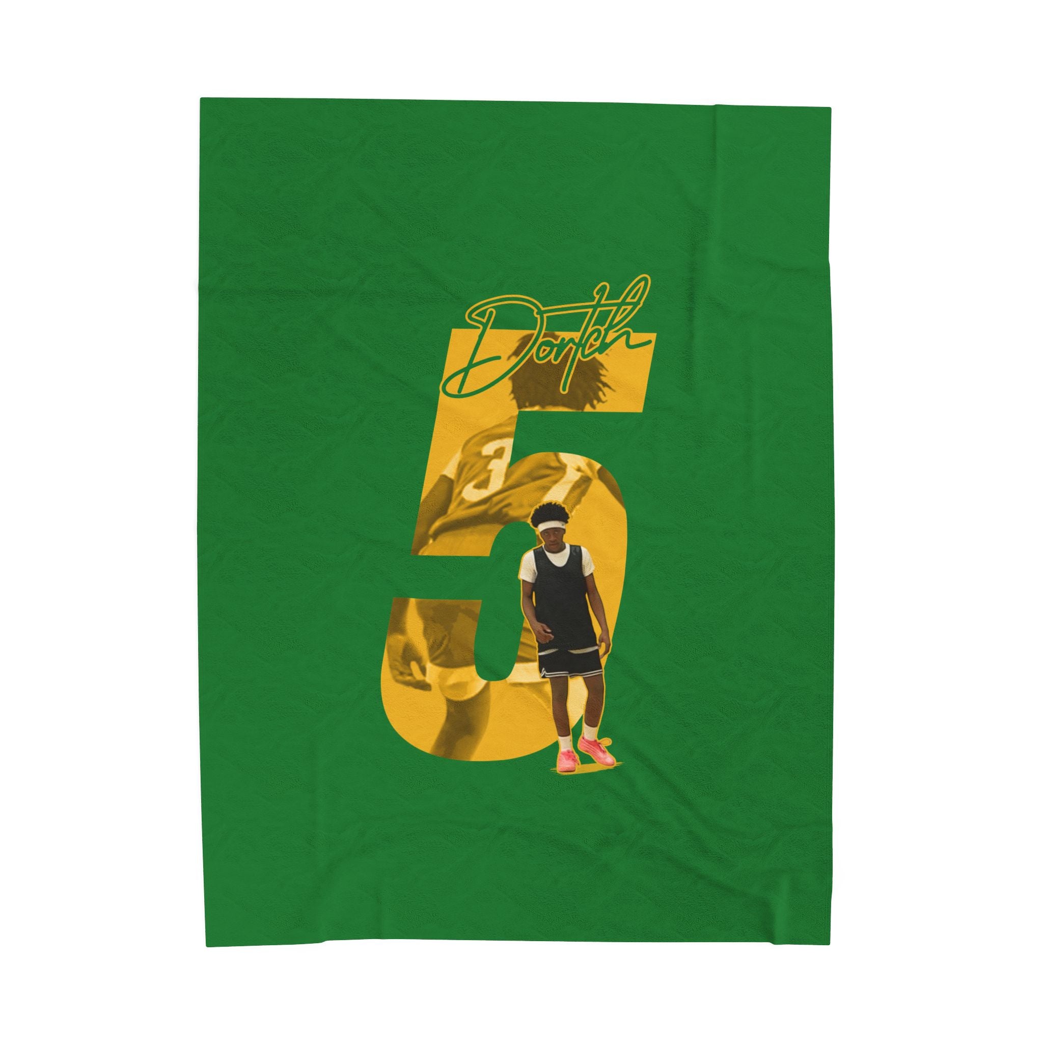 Coryon Dortch Velveteen Plush Blanket