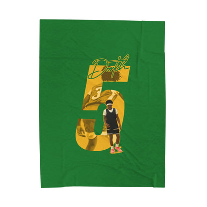 Coryon Dortch Velveteen Plush Blanket