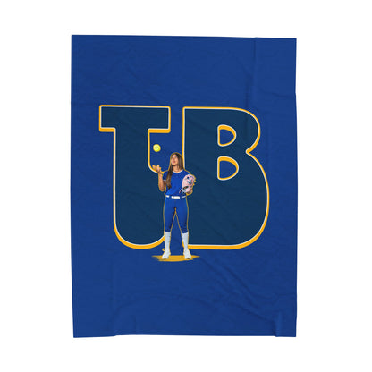 Tehya Banks Velveteen Plush Blanket
