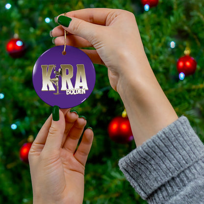 Kira Bolden Ceramic Ornament