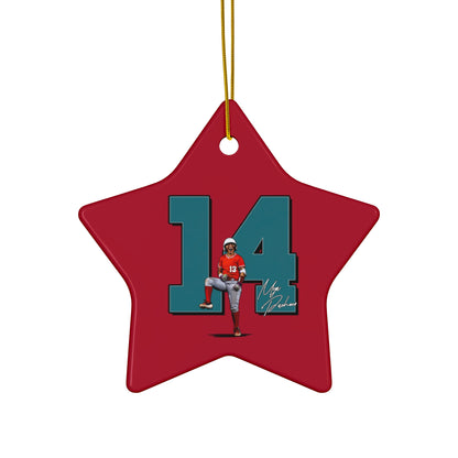 Mya Pacheco Ceramic Ornament