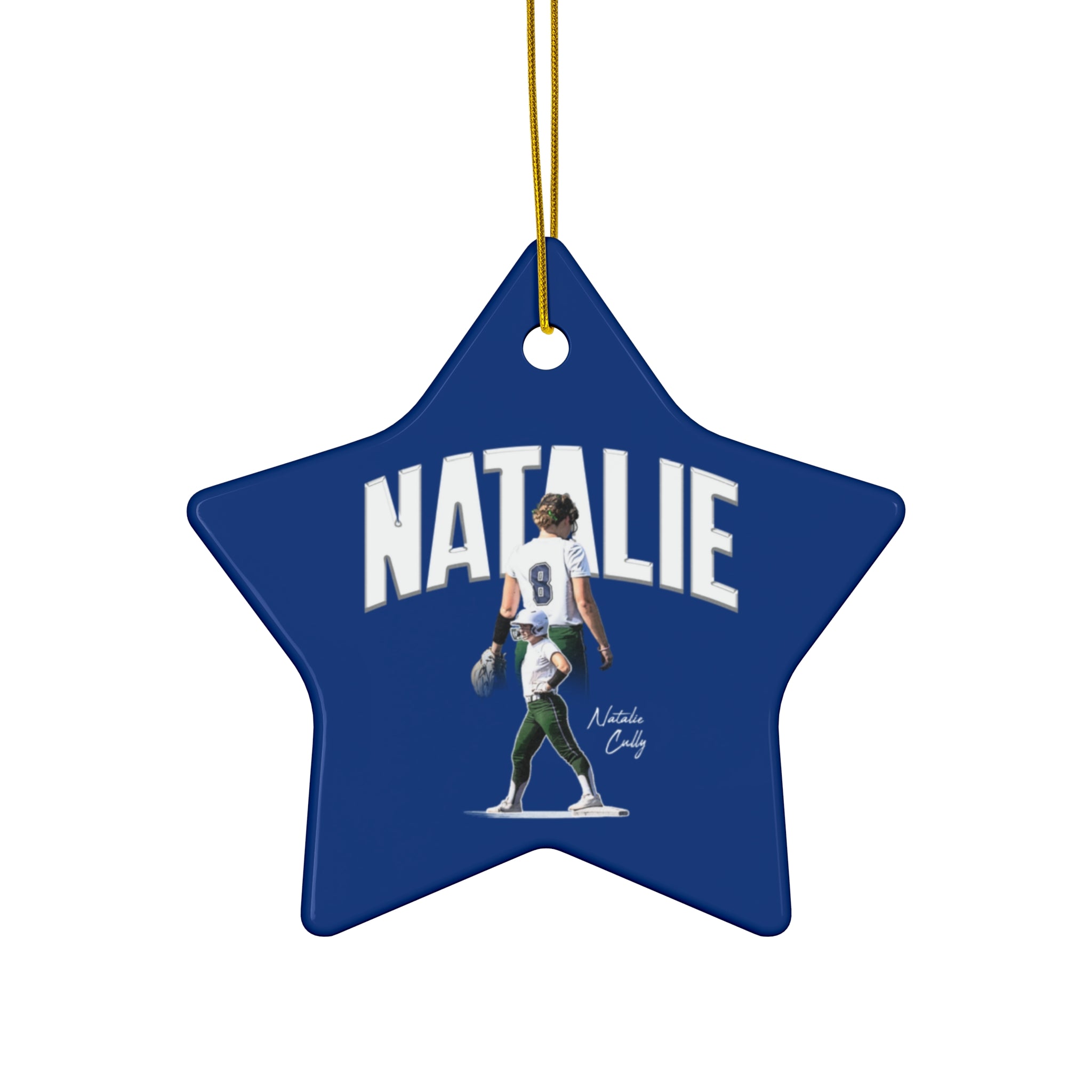 Natalie Cully Ceramic Ornament