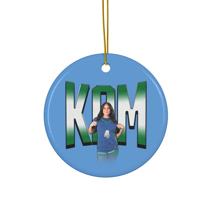 Kam Barnitz Ceramic Ornament