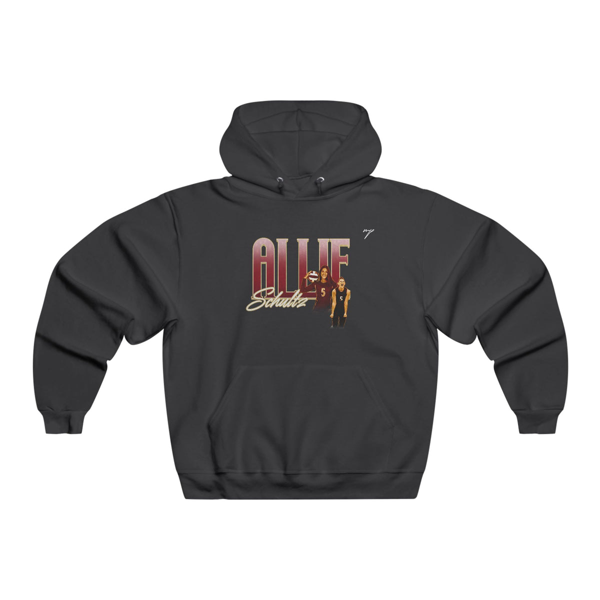 Allie Schultz Vintage Hoodie (Front + Back)