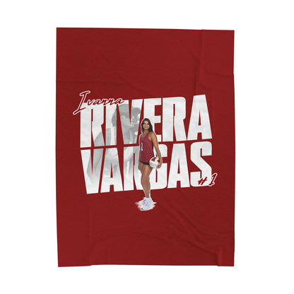 Ivanna Rivera Vargas Velveteen Plush Blanket