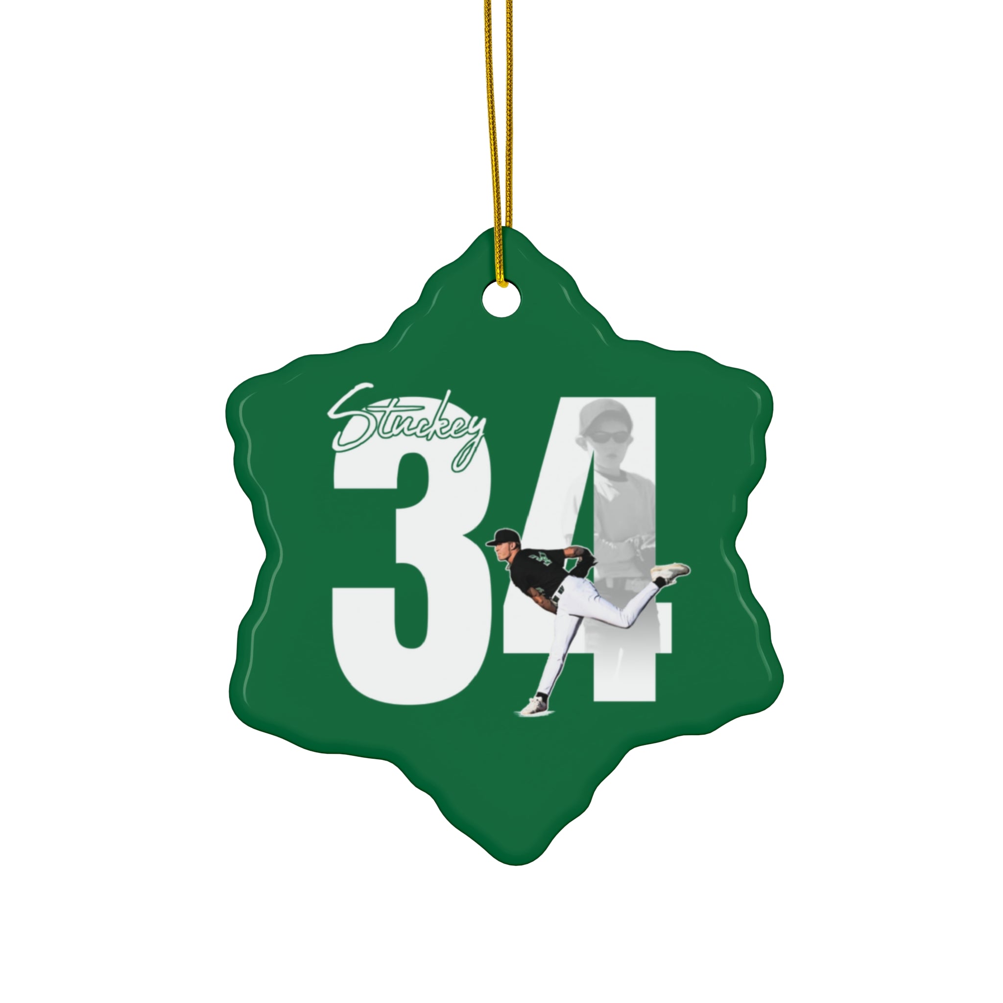 Gaige Stuckey Ceramic Ornament