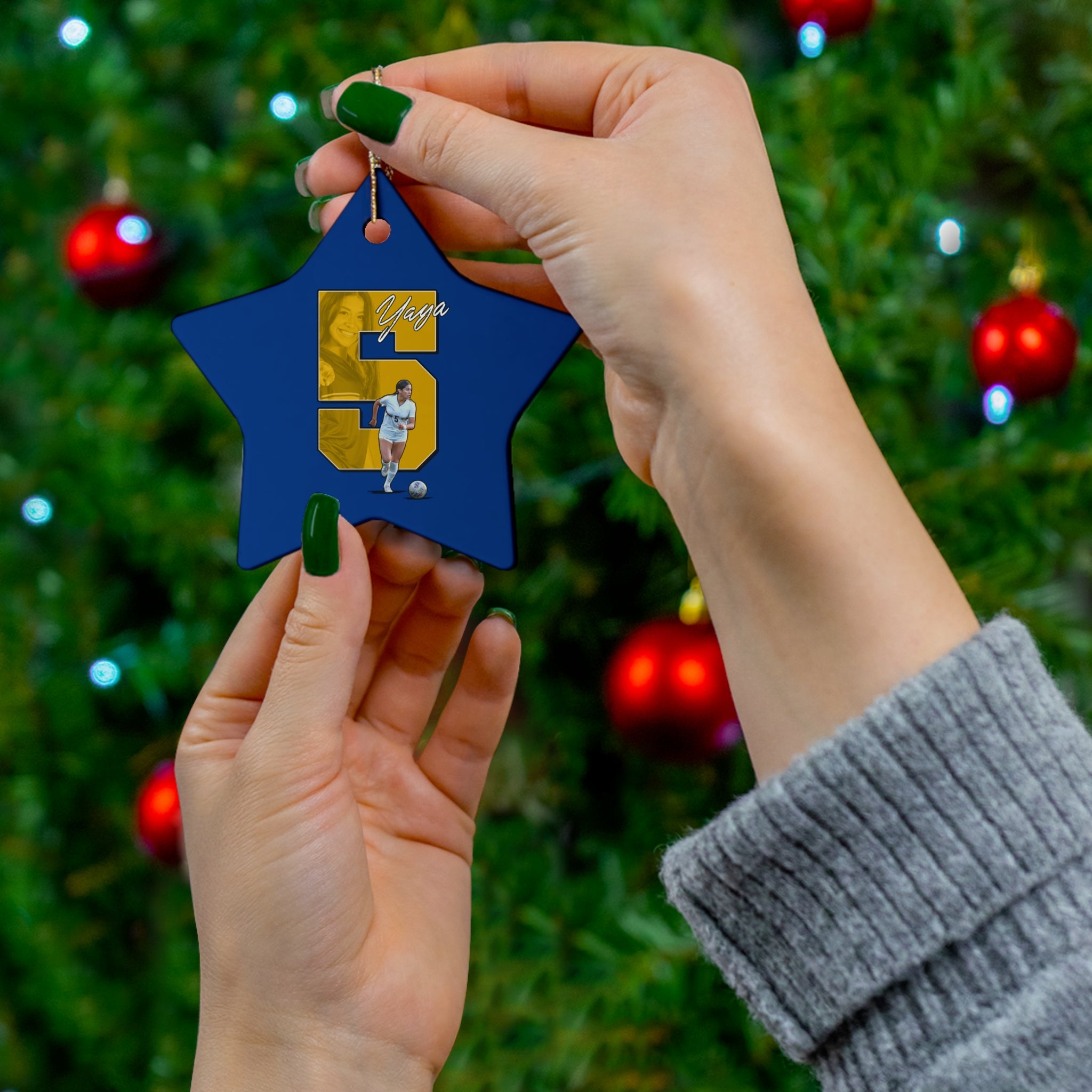 Aiyanna Robles Sedano Ceramic Ornament