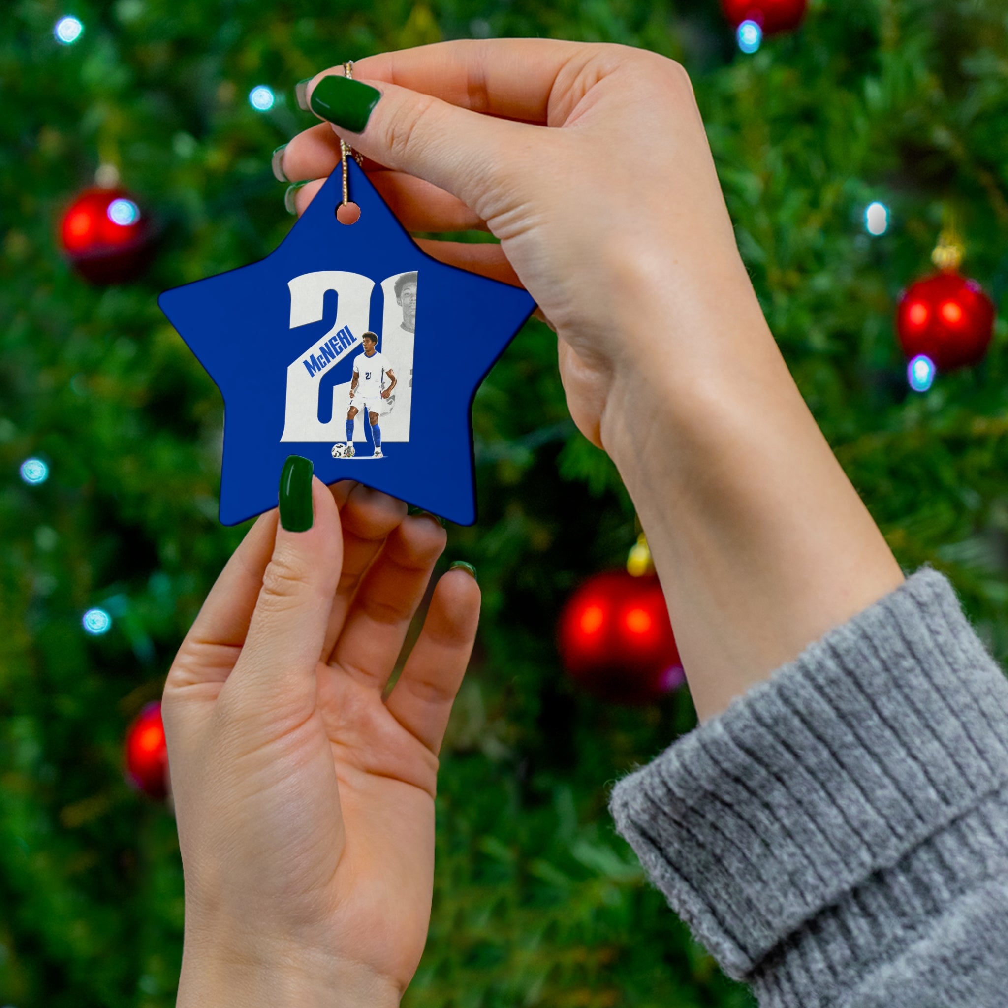 Jacksen McNeal Ceramic Ornament