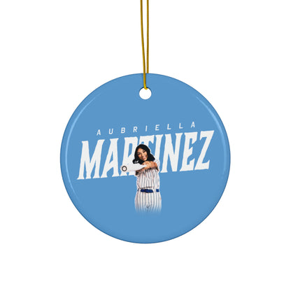 Aubriella Martinez Ceramic Ornament