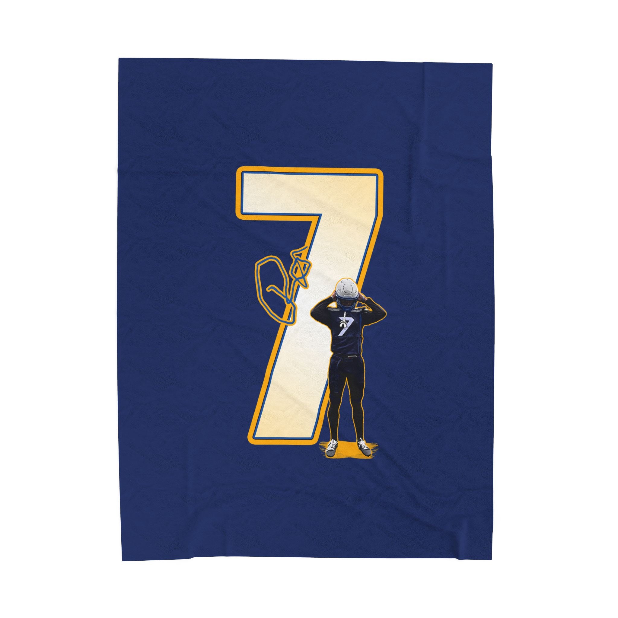 Rachaude Williams Jr Velveteen Plush Blanket