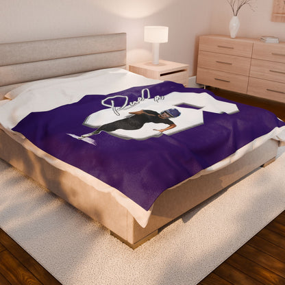 Izzy Rueda Velveteen Plush Blanket