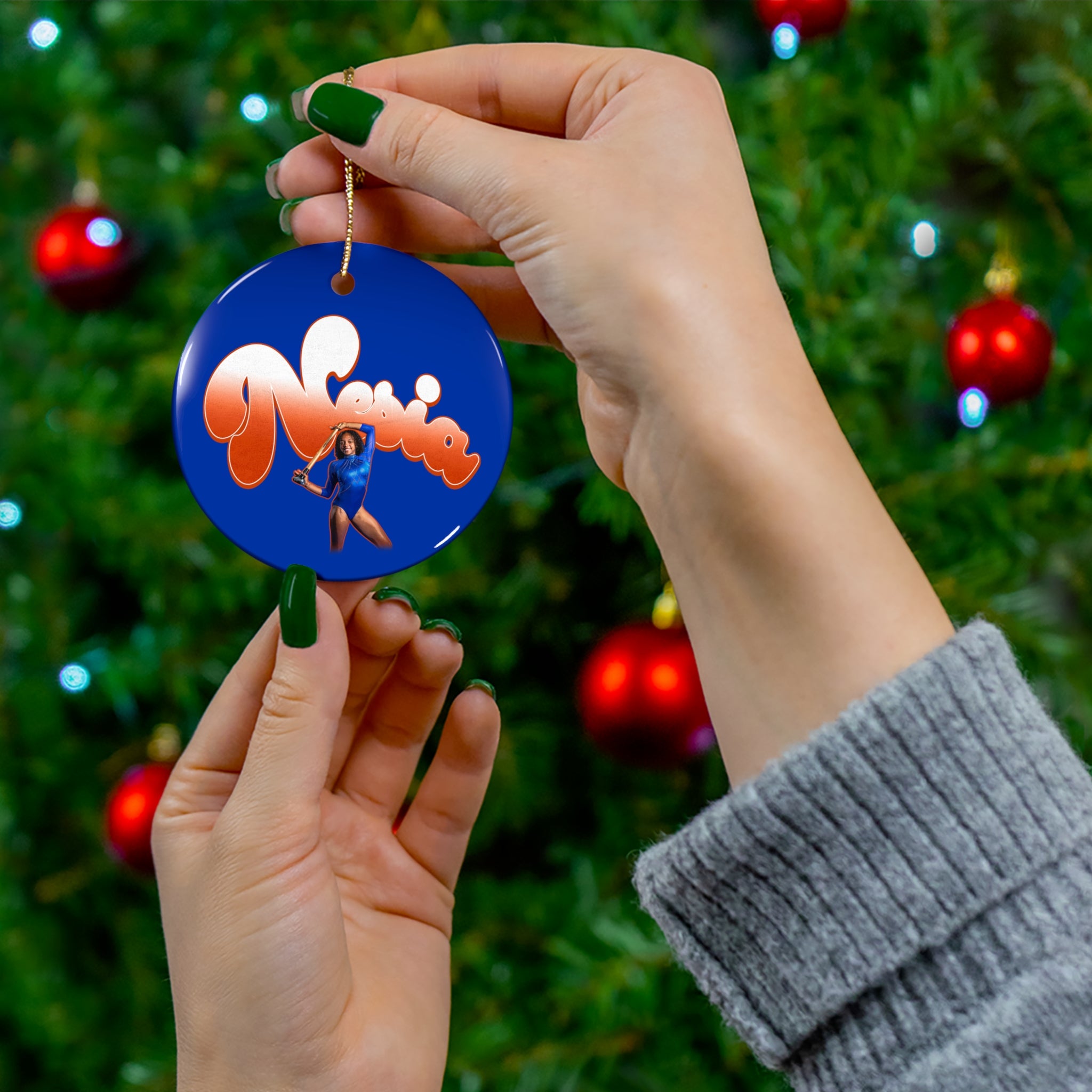 Nesia Bat Yehudah Ceramic Ornament