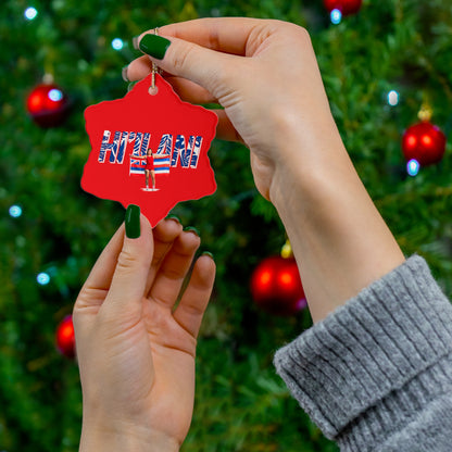 Hi'Ilani Malano-Dando Ceramic Ornament