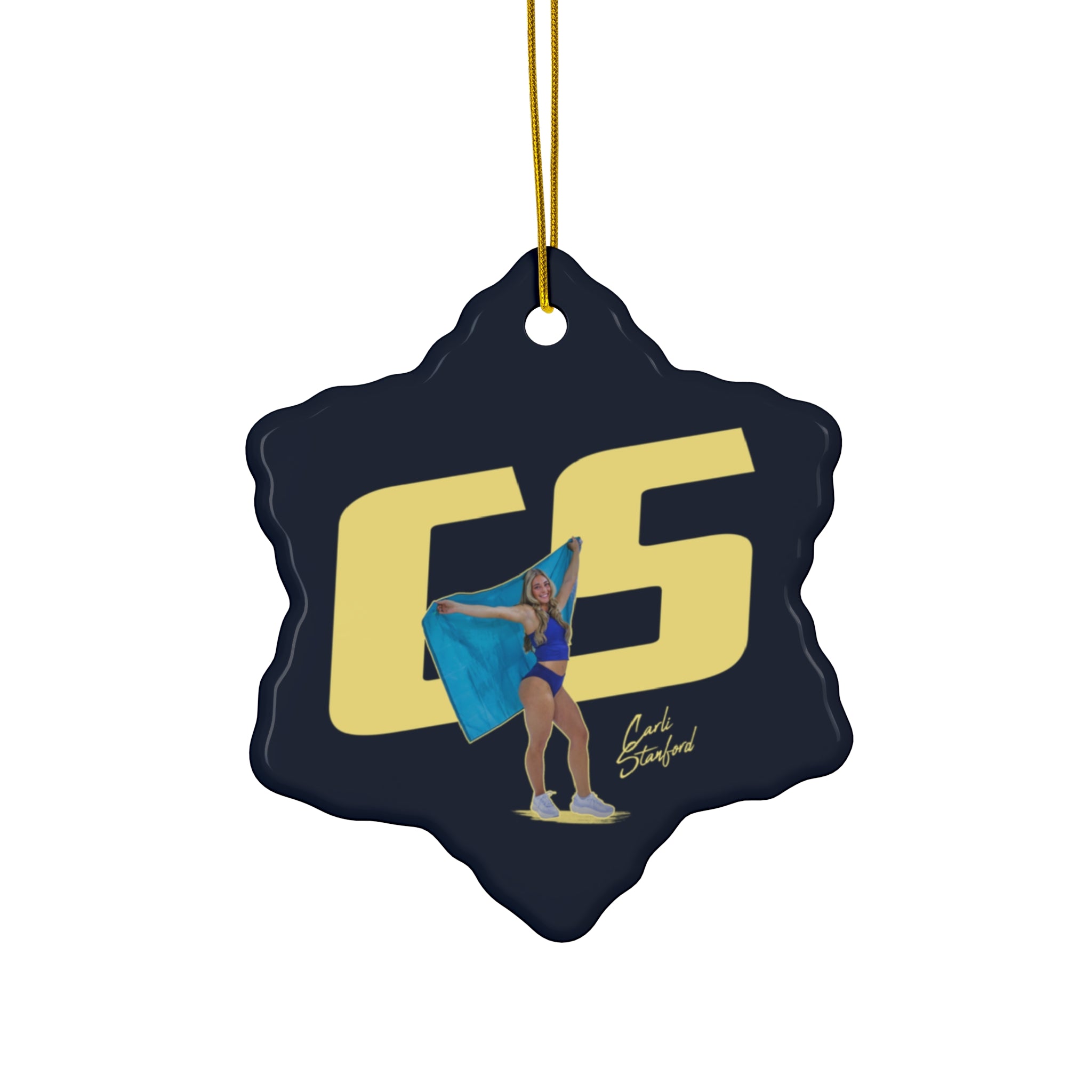Carli Stanford Ceramic Ornament