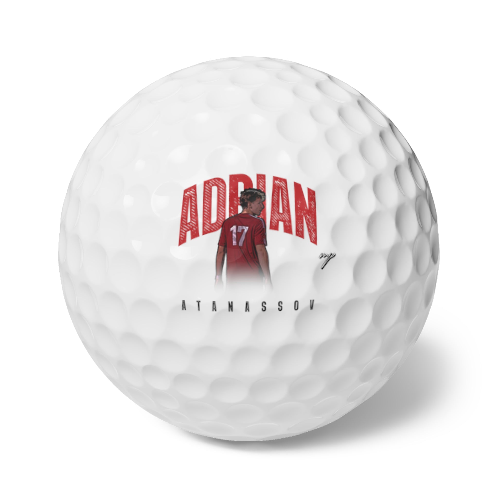 Adrian Atanassov Golf Balls, 6pc