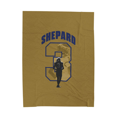 Kendell Shepard Velveteen Plush Blanket