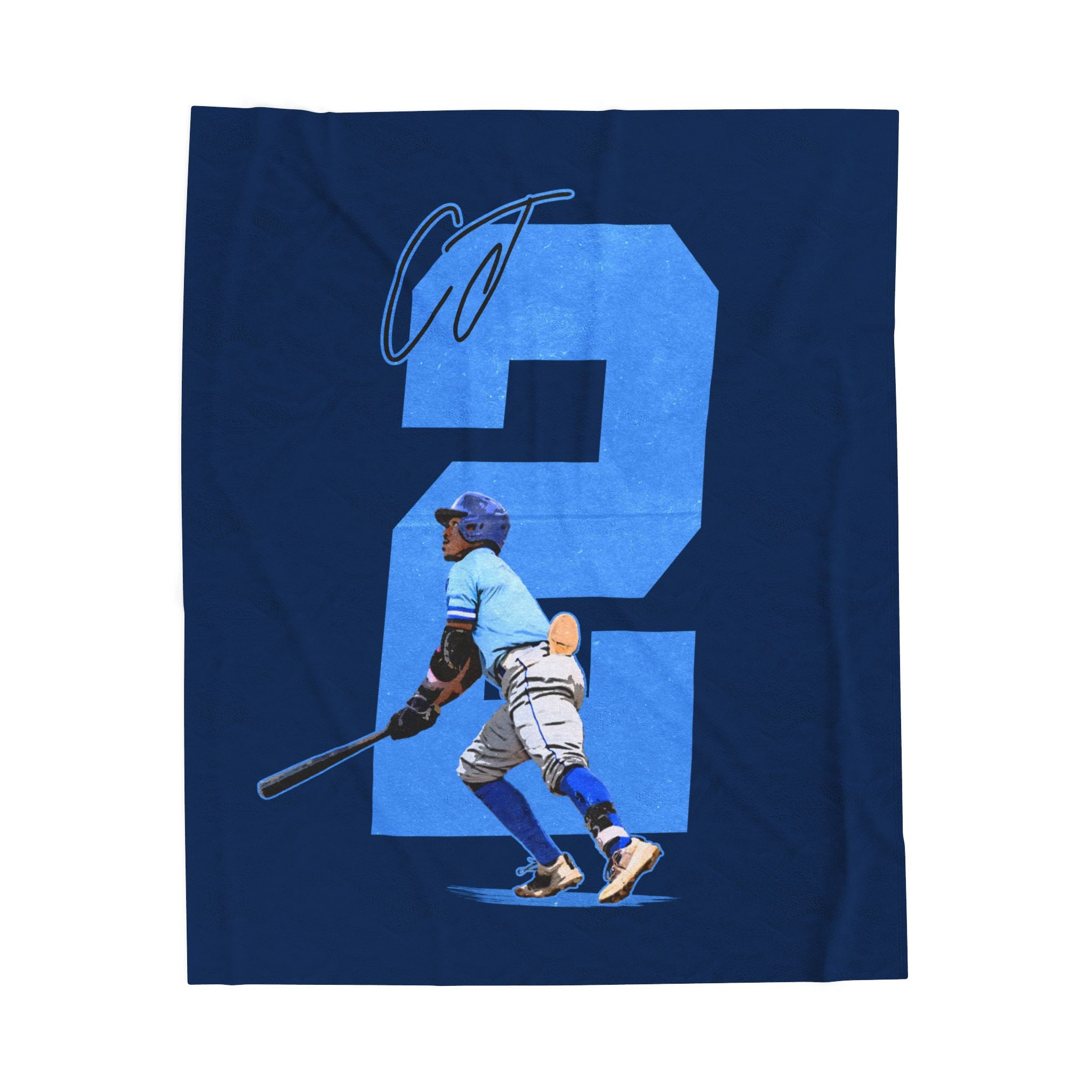 Christopher Snowden Velveteen Plush Blanket