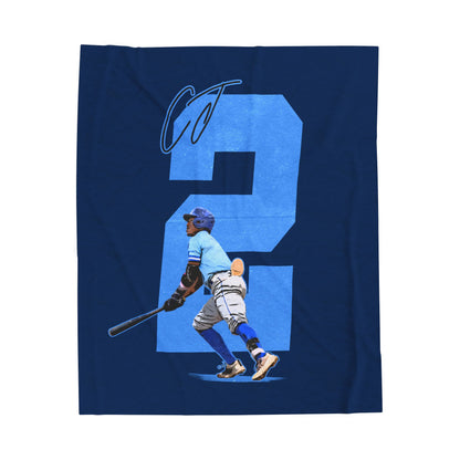 Christopher Snowden Velveteen Plush Blanket