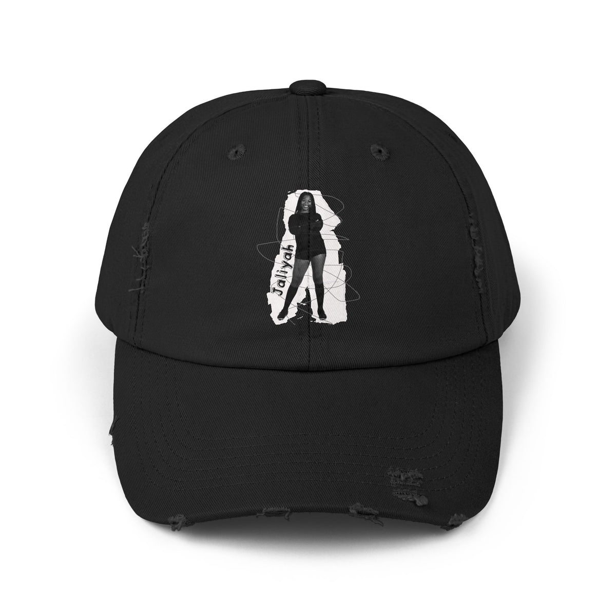 Jaliyah Clark Distressed Dad Cap