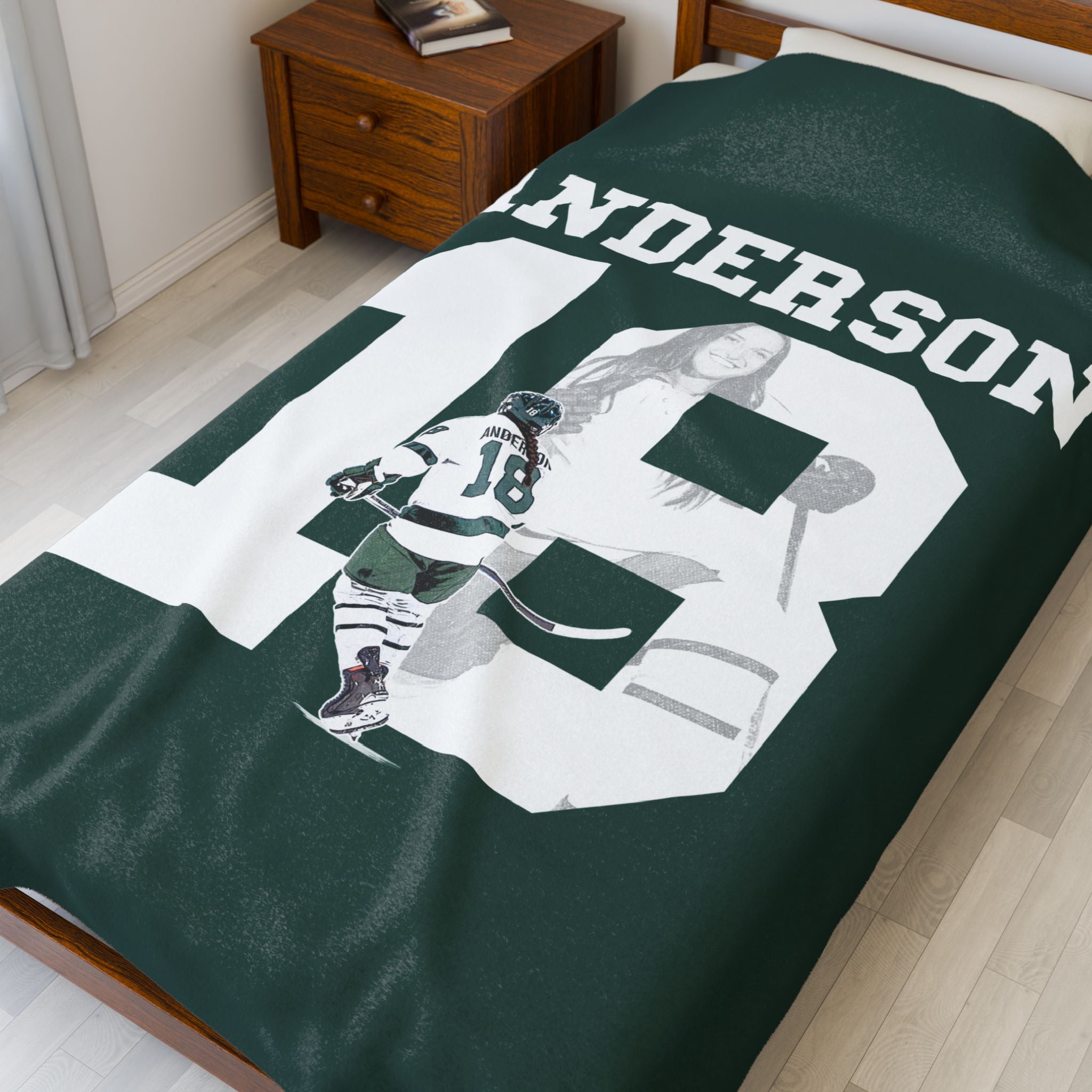 Gracie Anderson Velveteen Plush Blanket