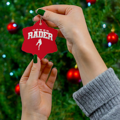 Kowen Rader Ceramic Ornament