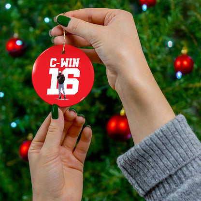Corwin Allard Ceramic Ornament