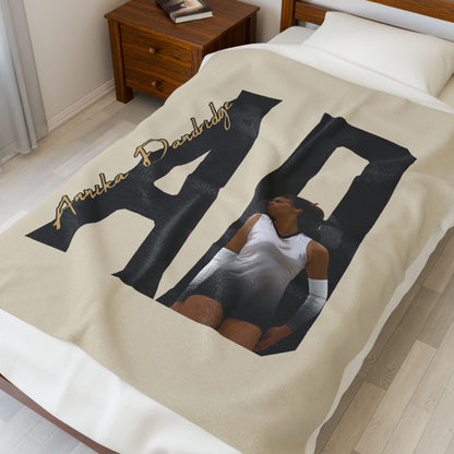 Annika Dandridge Velveteen Plush Blanket