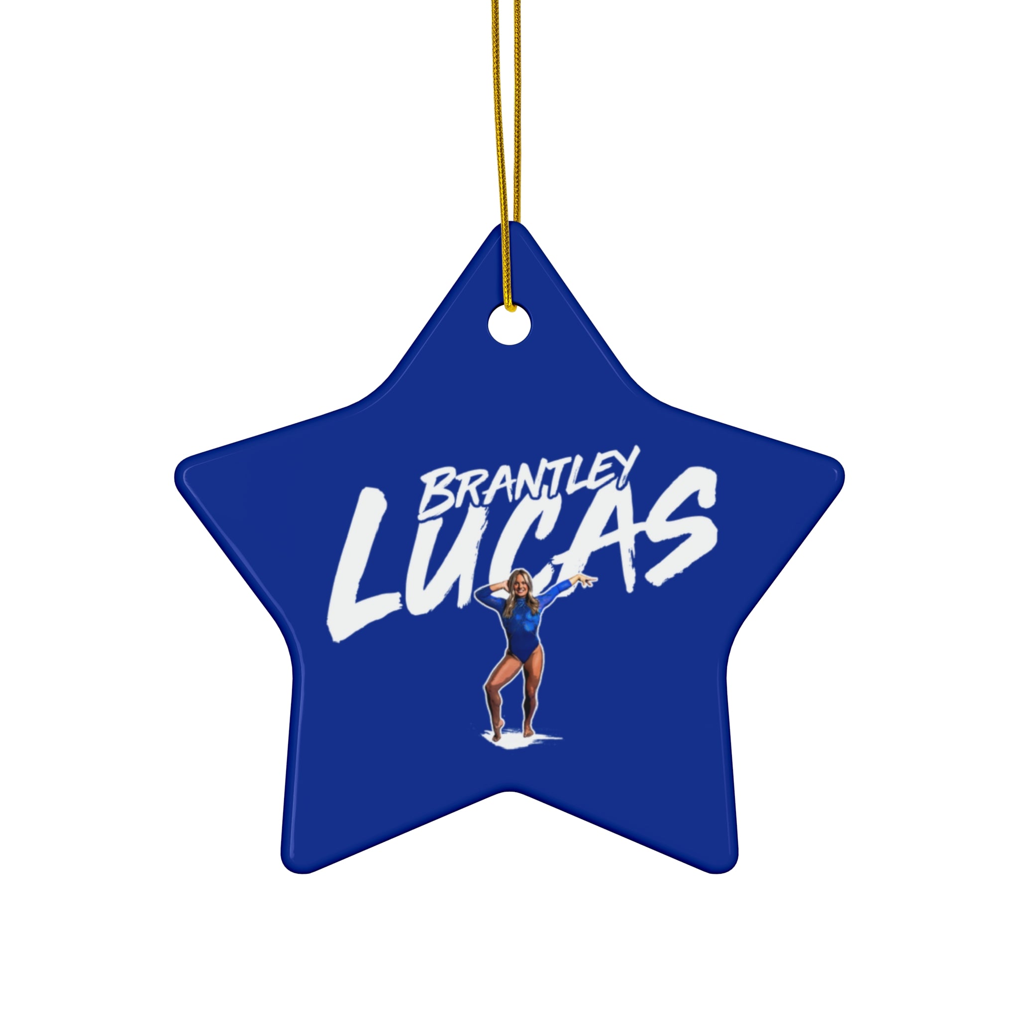 Brantley Lucas Ceramic Ornament