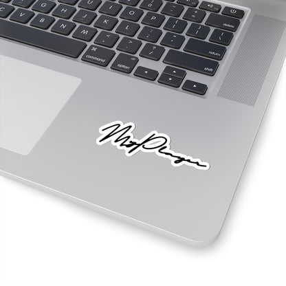 MyPlayer Cursive Logo Sticker