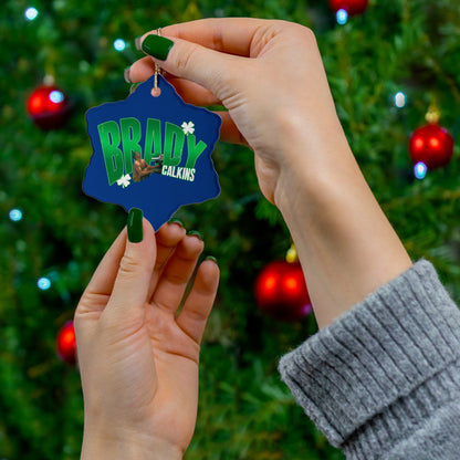 Brady Calkins Ceramic Ornament