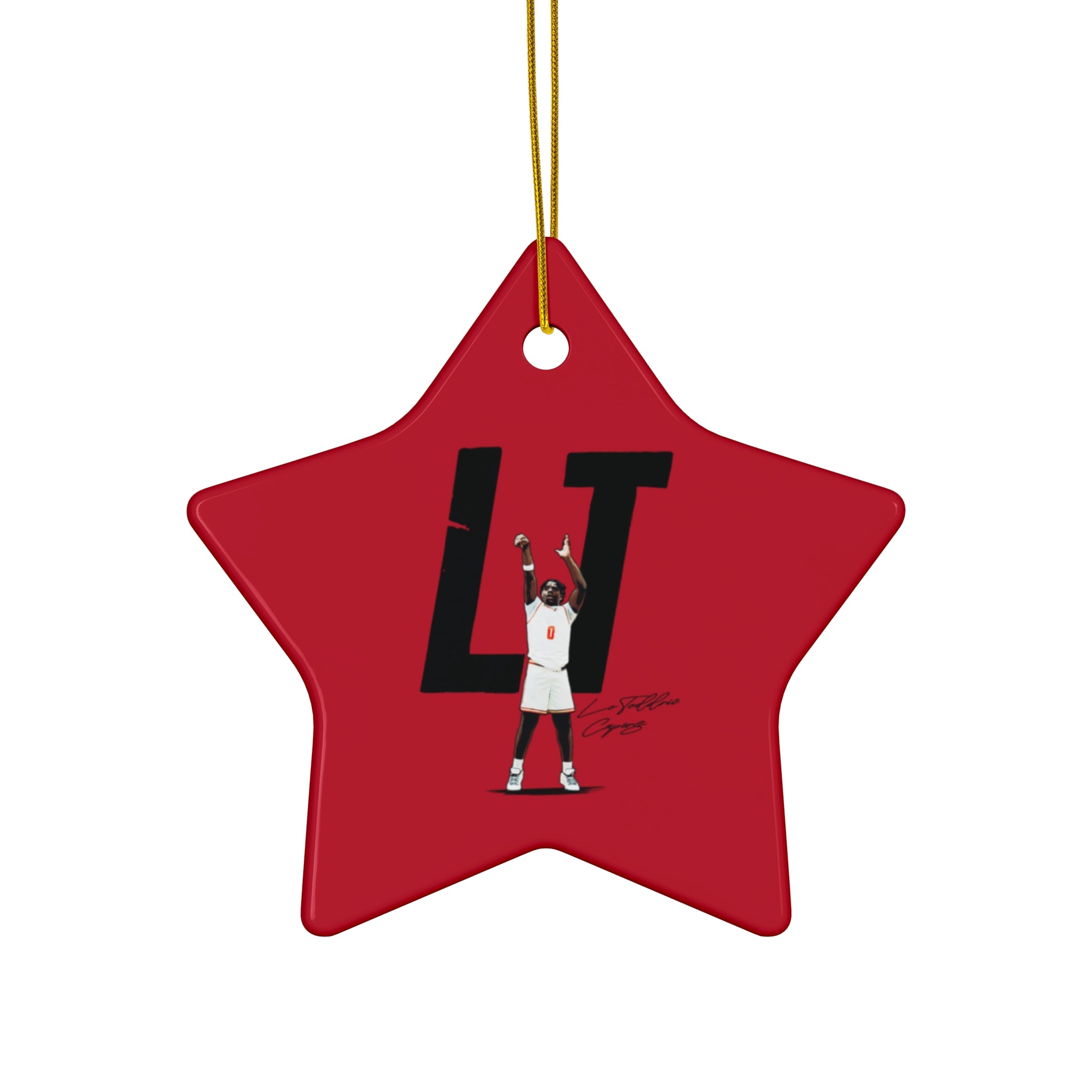 LoToddric Capers Ceramic Ornament