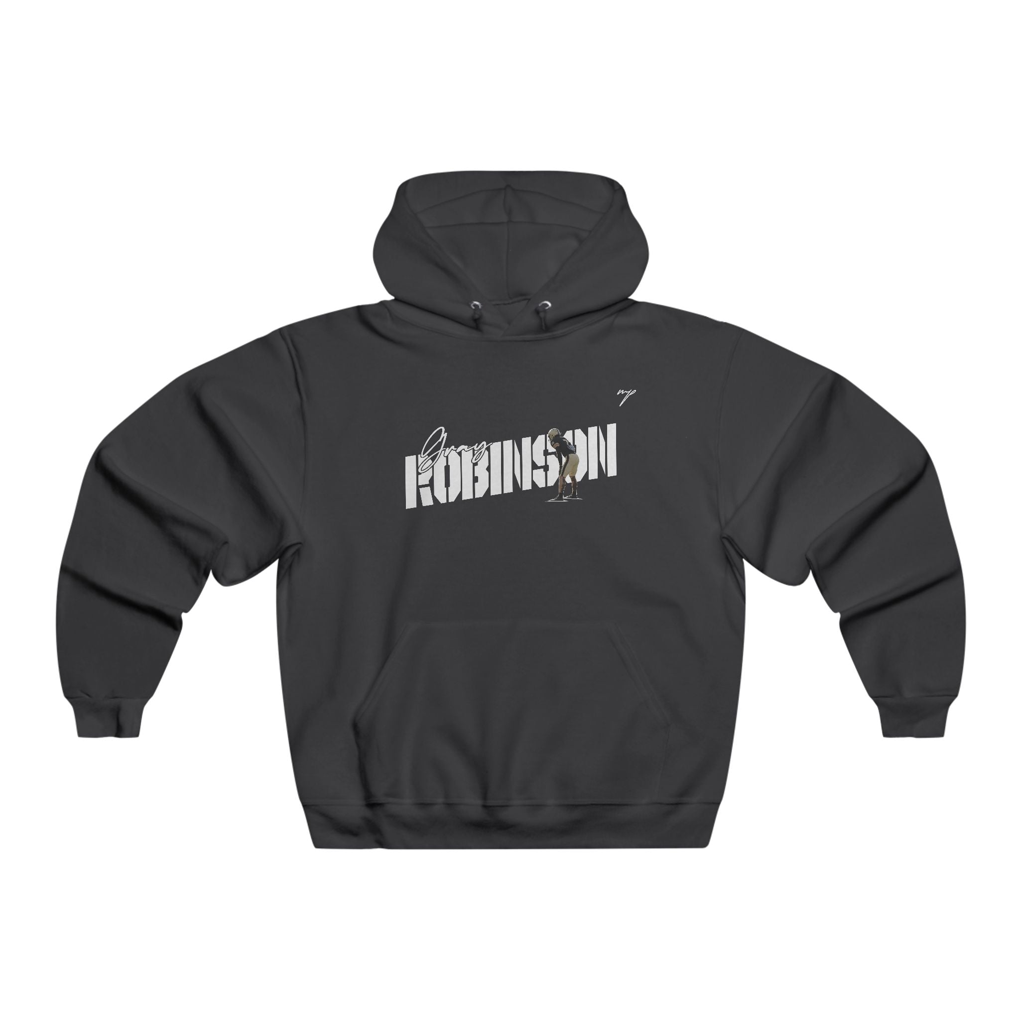 Gray Robinson Vintage Hoodie