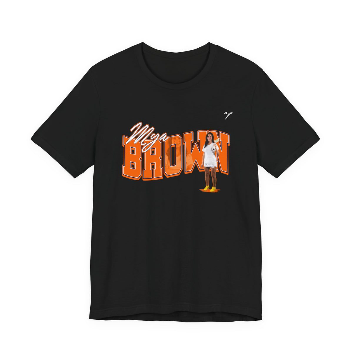 Mya Brown Graphic Tee