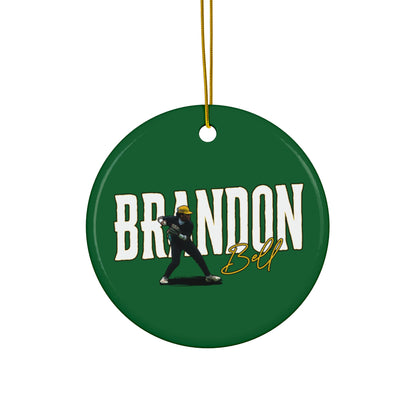 Brandon Bell Ceramic Ornament