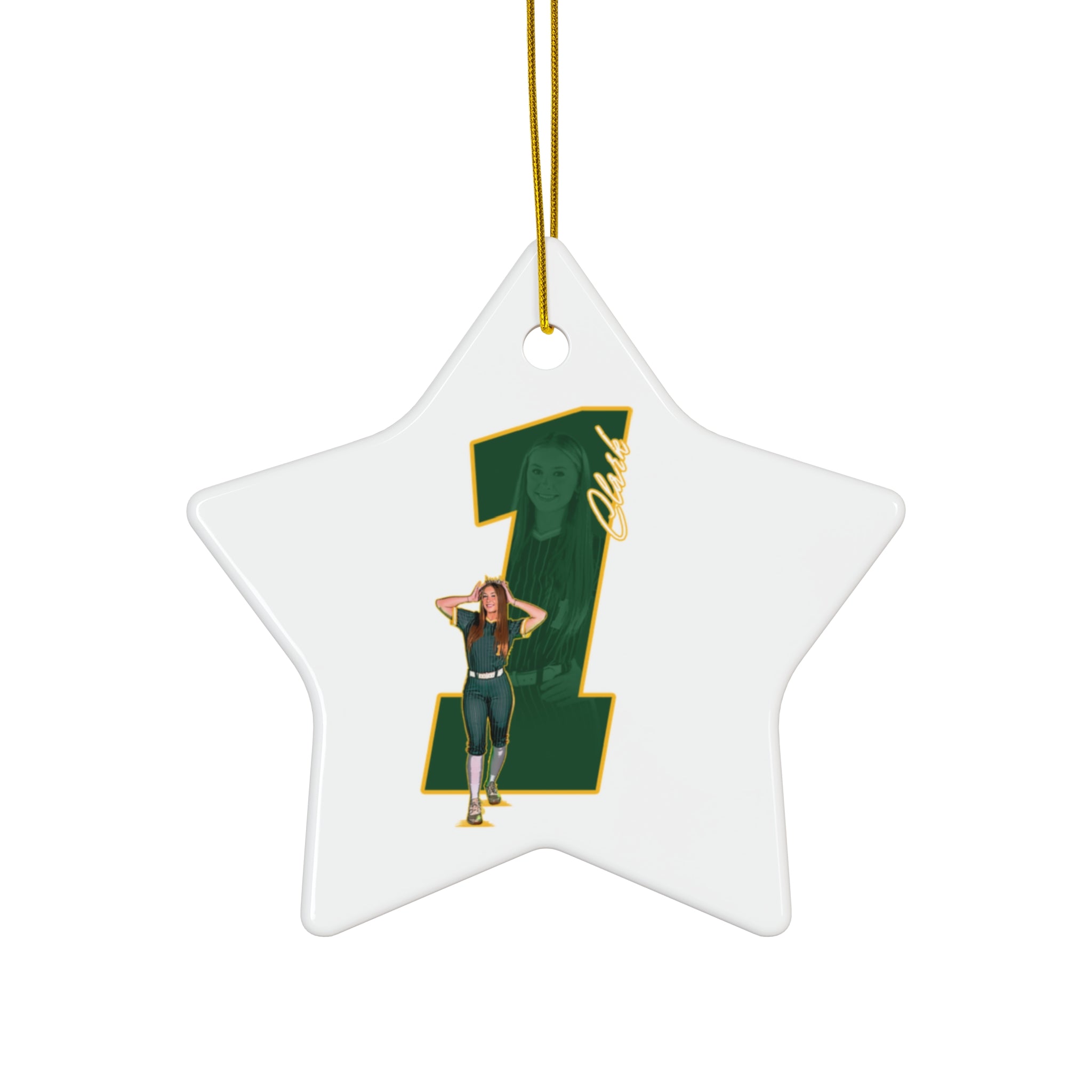 Bre Clark Ceramic Ornament