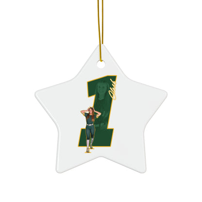 Bre Clark Ceramic Ornament