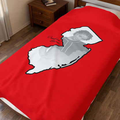 Sophia Bordi Velveteen Plush Blanket